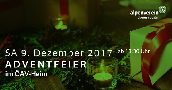 Adventfeier 2017 - Alpenverein Oberes Ybbstal
