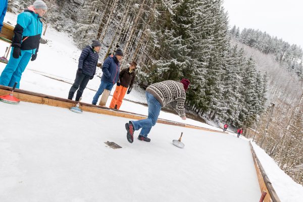 Alpenvereins Eisstockschießen im Steinbach